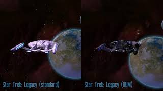 Star Trek Legacy Ultimate Universe Mod comparison