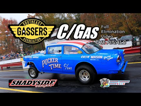 Southeast Gassers Association C/Gas Eliminations SEGA | Shadyside Dragway | Drag Racing 2022