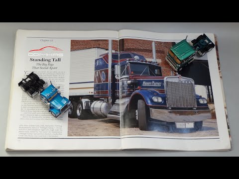 Semi Truck Color History Book by Stan Holtzman 1997 - Обзор книги про американские седельные тягачи