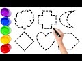 Fun Shapes Song for Kids | Learn 2D Shapes &amp; Colors | Preschool &amp; Kindergarten 690