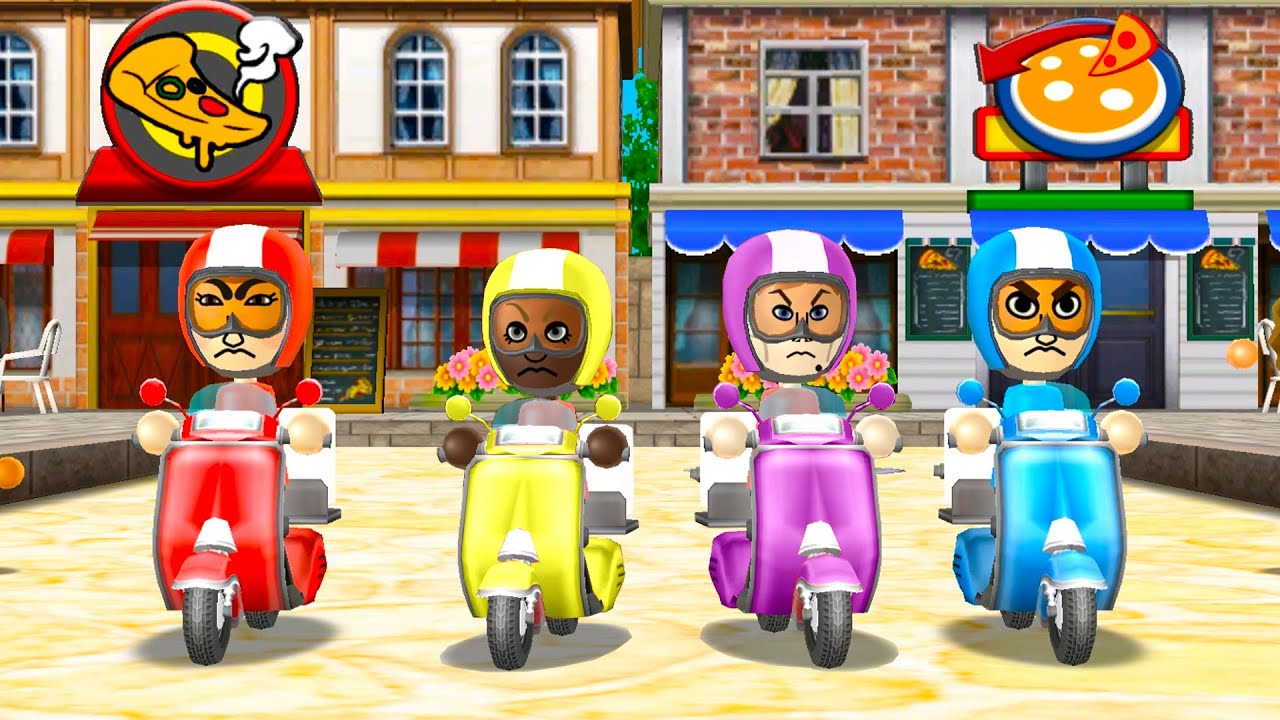 Wii Party Series Minigames  All  Races  (Master cpu )