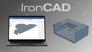 How to Design Sheet Metal in IronCAD