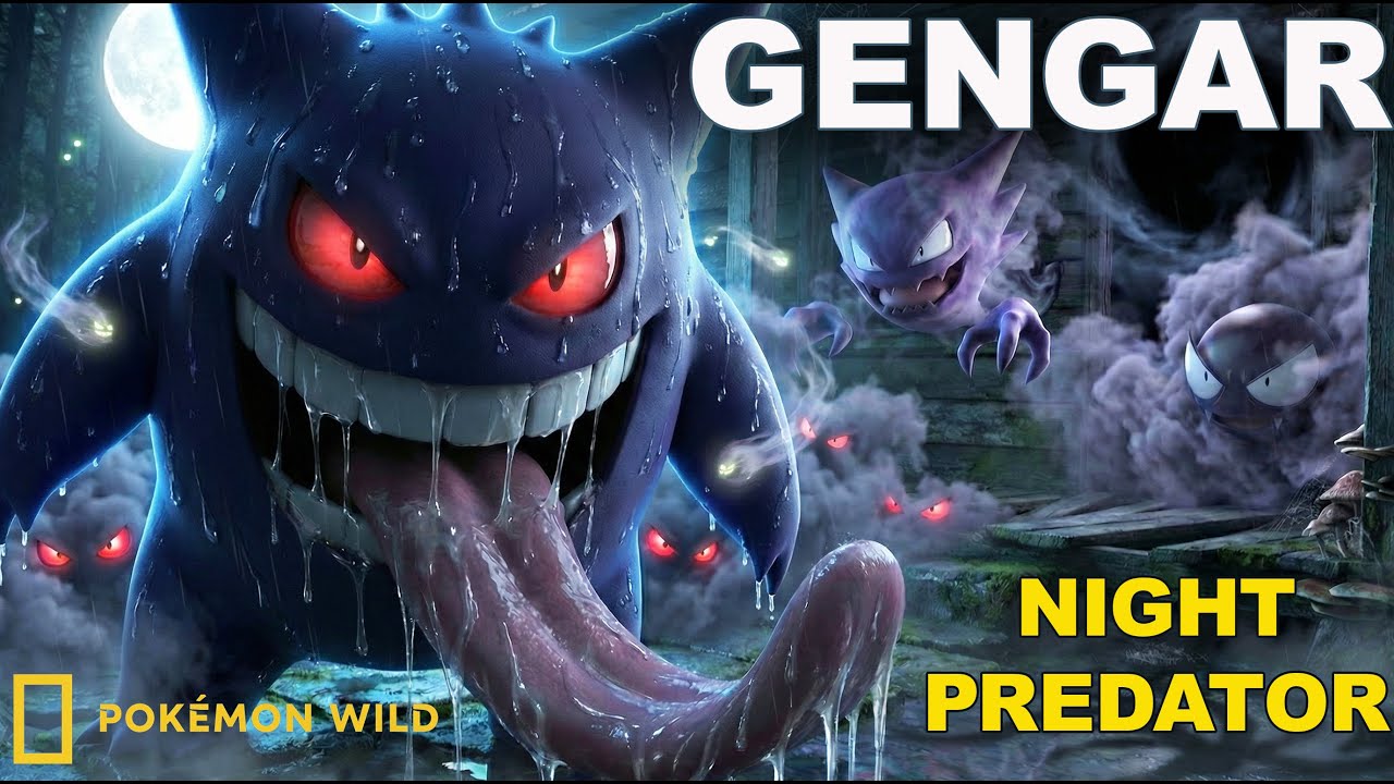 Real Life Pokémon – NatGeo: From Gastly to Gengar | Evolution of a Predator