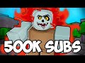 The Strongest Battlegrounds HITTING 500,000 SUBSCRIBERS LIVE Roblox