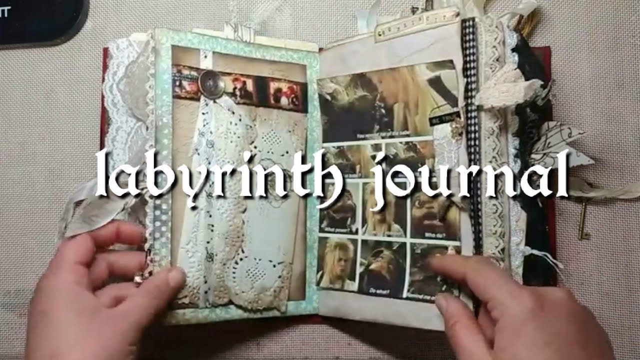 The Labyrinth -Junk Journal- Personal Swap with Serene Bookworks