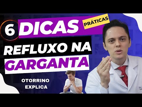 Vídeo: Como diagnosticar o refluxo laringofaríngeo (com fotos)