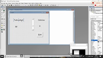 how to make temperature converter in vb||vbscript convert Celsius Fahrenheit||visual basic||