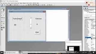 how to make temperature converter in vb||vbscript convert Celsius Fahrenheit||visual basic||