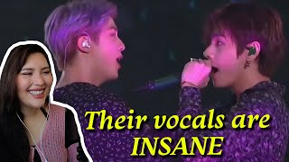 Adorable TaeJin Moment | BTS 'Pied Piper' Live Performance - Movie HMUA Reacts
