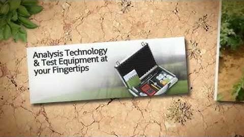 Agricultural Measurement Systems Soil Analysis and More by Novanna