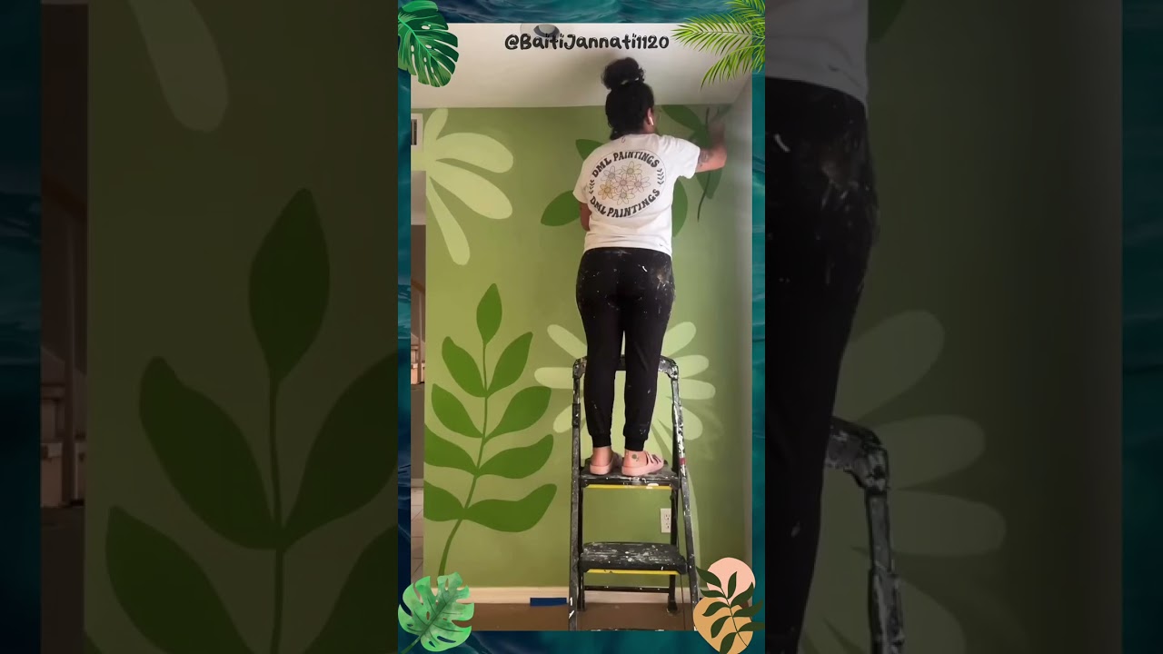 Inspirasi Mural Dinding Ruang Tamu 