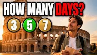 How Many Days in Rome 3, 5, or 7-Day Itineraries Compared