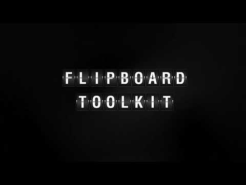 Flipboard Display Animation Toolkit - After Effects Template