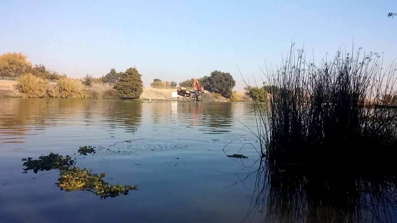 Grant line canal rock dam removal Tracy California YouTube