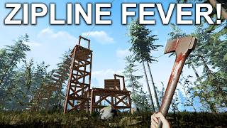 I Built an INSANE Transport System on a Deserted Island…