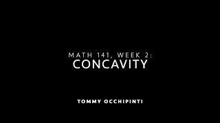 Concavity 3: Example 2