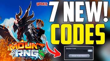 NEW* ALL WORKING CODES FOR MOUNT RNG IN SEPTEMBER 2025! ROBLOX MOUNT RNG CODES!