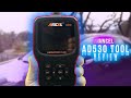 ▶️ANCEL AD530 Vehicle OBD2 Scan Tool, CEL DELETE and OBD2 Battery Tester