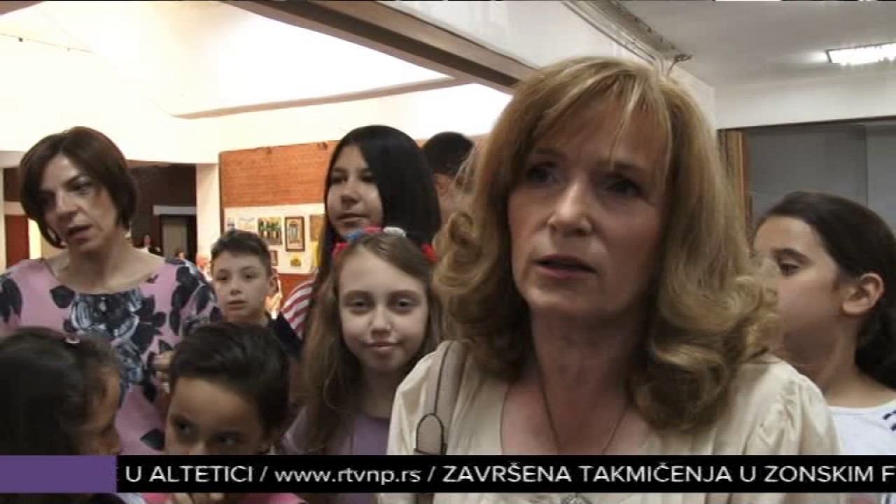 Otvorena izložba likovnih radova učenika škole Vuk Karadžić