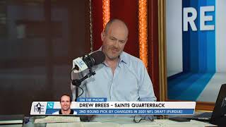 Drew Brees On His Chargers Days With Philip Rivers & Doug Flutie | The Rich Eisen Show | 8/20/19