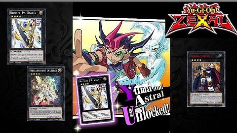 Yu Gi Oh! DUEL LINKS ZEXAL WORLD And XYZ SUMMON UTOPIA ANIMATION