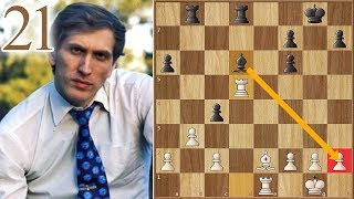 Robert James Fischer, Champion of The World | Spassky vs Fischer | (1972) | Game 21