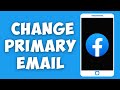 How to Change the Primary Email on Facebook (2023 Update)