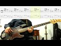 Tears For Fears - Head Over Heels(bass cover with tabs and notations)