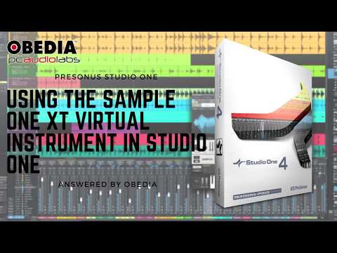 Sample One XT in Studio One 4