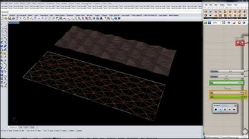 Folding Simulation in Grasshopper Kangaroo Plugin _Part 3