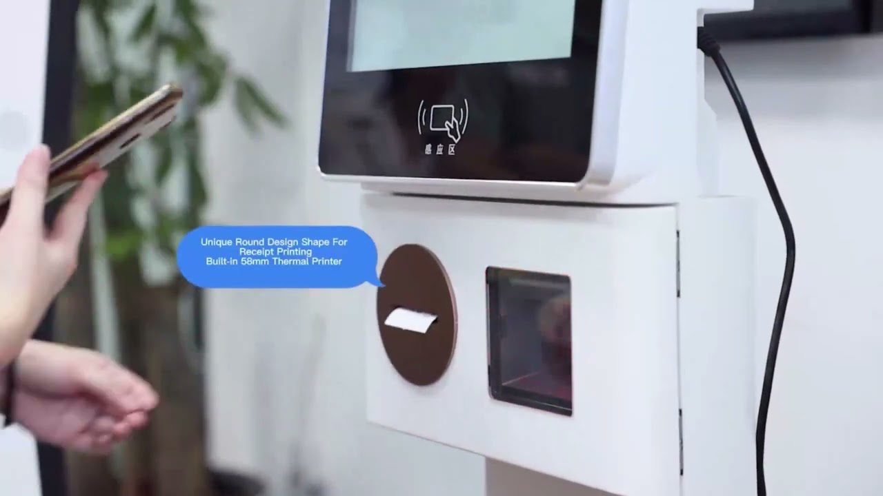 POS Terminal Self Ordering Kiosk Touch Screen For Restaurant