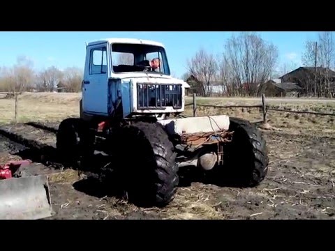 Самодельный трактор Боливар1