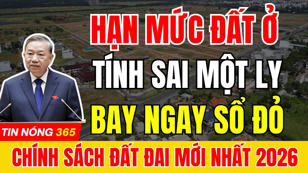 HẠN MỨC ĐẤT Ở 2026 – Tra Ở ĐÂU, Tính Thế NÀO Cho ĐÚNG? Sai Là MẤT QUYỀN!| #tintuc #datdai