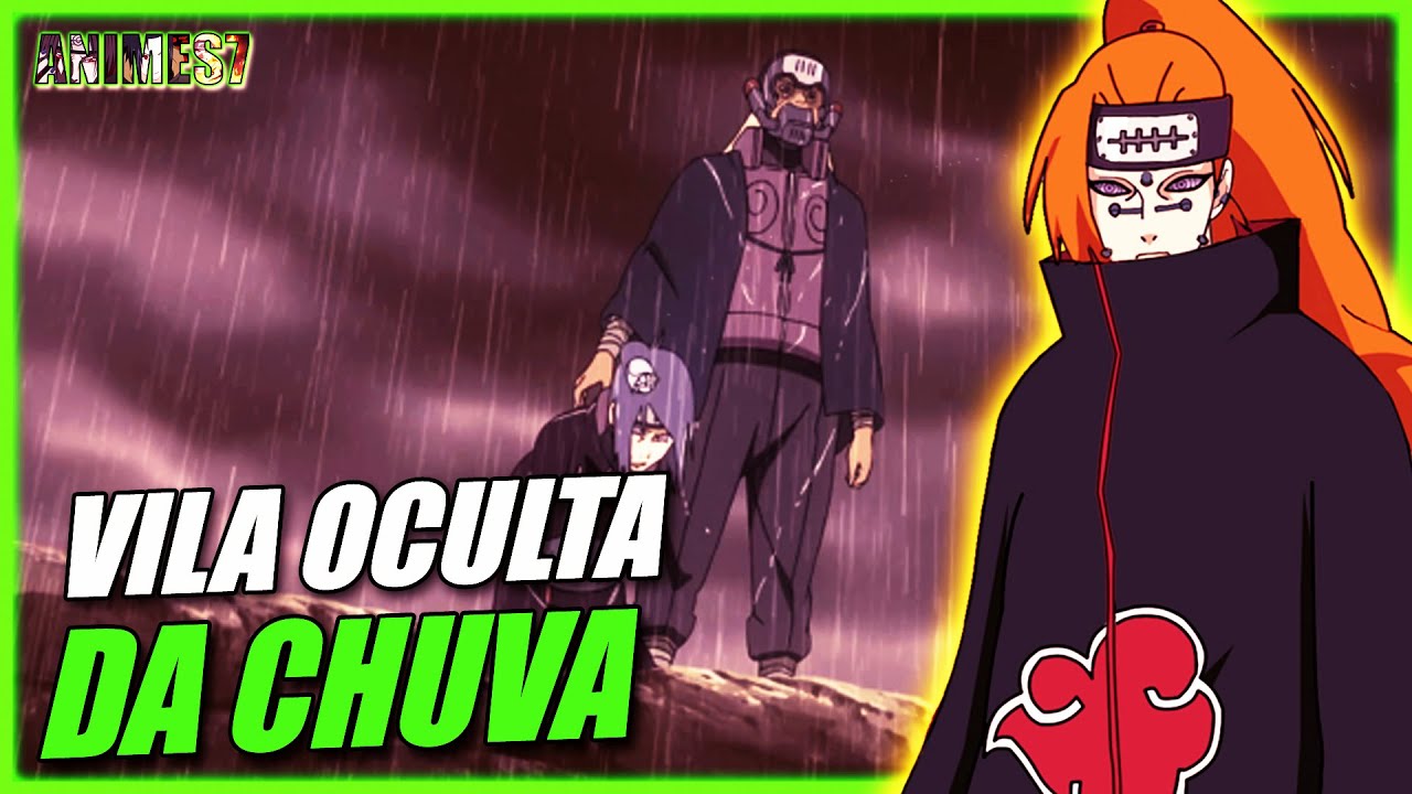 Aldeia da chuva naruto