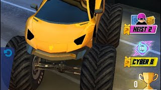 Rush hour 3D Monster truck game play || car game  online screenshot 4