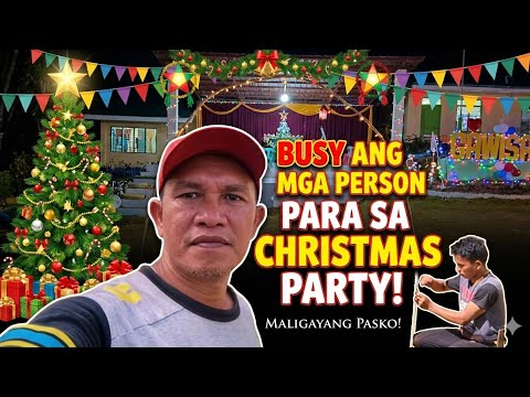 PAGHAHANDA PARA SA CHRISTMAS PARTY || JFCTV