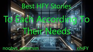 Best HFY Stories: To Each According To Their Needs @NetNarrator
