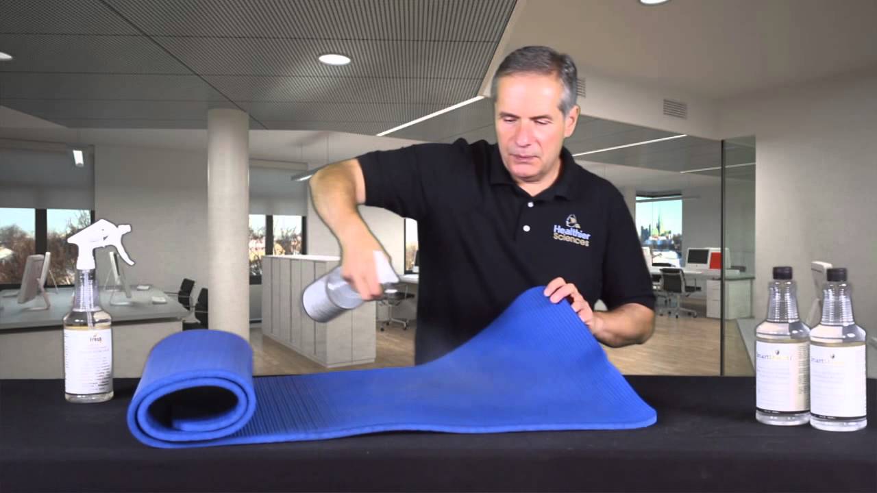 How to Protect your Yoga mat from Bacteria YouTube