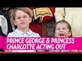 Every Time Prince George and Princess Charlotte Embarrassed Their Parents