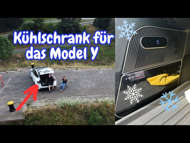 Ein KÜHLSCHRANK im Tesla Model Y SR - Kurzfilm & Vorstellung inkl.  Sonderaktion! 