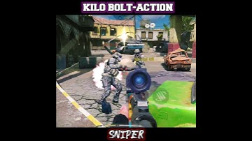 CODM SHORTS VIDEO | KILO BOLT-ACTION SNIPER  PERFORMANCE | SNIPER MONTAGE XFANTIX #shorts