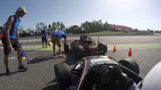 Formula Student Spain 2015 Endurance: DHBW Engineering with the eSleek15
