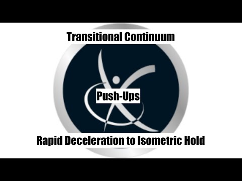 Push-up: Rapid Deceleration to Isometric Hold
