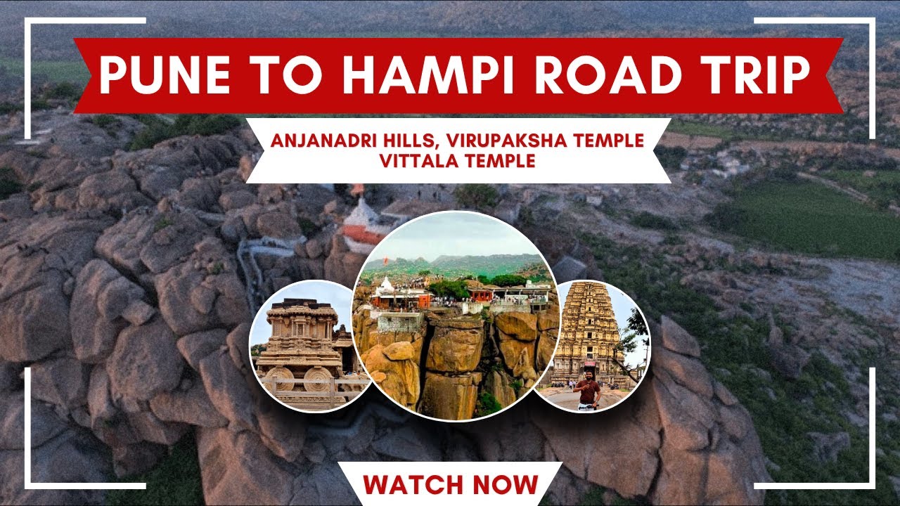 EP 3. Exploring Hampi | Pune to Hampi #yourowntraveller