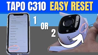 دليل إعادة ضبط جهاز Tapo C310 - طريقة إعادة الضبط المادية والبعيدة screenshot 3