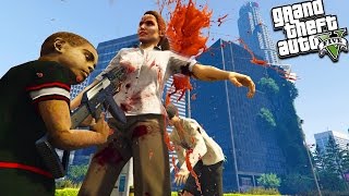 ЗОМБИ АПОКАЛИПСИС в GTA 5! РЕБЁНОК ВЫЖИВАЕТ И ИЩЕТ БАТЮ! ЗОМБИ АПОКАЛИПСИС в GTA 5! РЕБЁНОК ВЫЖИВАЕТ И ИЩЕТ БАТЮ!