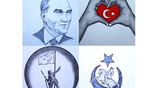 19 Mayıs Çizimleri, Mustafa Kemal Atatürk Çizim, 19 Mayıs 1919