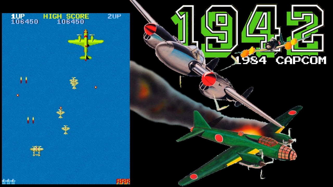 1942 1984 CAPCOM 【Arcade】 - YouTube