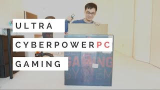 CYBERPOWERPC Gamer Xtreme VR GXiVR8060A Unboxing