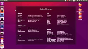 Shortcut Keys on Ubuntu 15.10